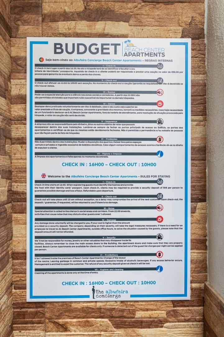 The Albufeira Concierge - Prime Beach Center L3 Eksteriør billede